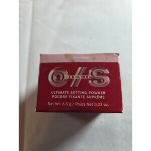 O/S One Size Ultimate Blurring Setting Powder ULTRA PINK  0.23 oz NEW